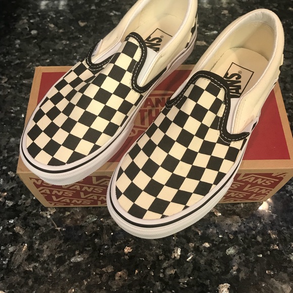 Classic checkerboard slip-on Vans - Picture 3 of 5